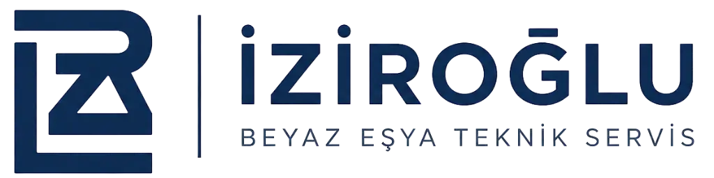 İziroğlu Teknik Servis Yatay Logo Mavi